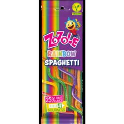 Zozole Żelki Rainbow Spaghetti 75G Mieszko