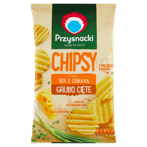 Przysnacki Chipsy Ser Z Cebulą 135 G