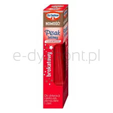 Dr.Oetker Pisaki żelowy czerwony brokatowy 19 g