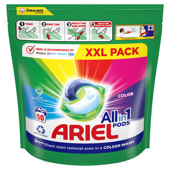 Ariel Kapsułki Do Prania Allin1 Color 50 Szt. 1190 G (50X238 G)