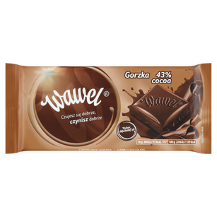 Wawel Czekolada Gorzka 43% Cocoa 90G