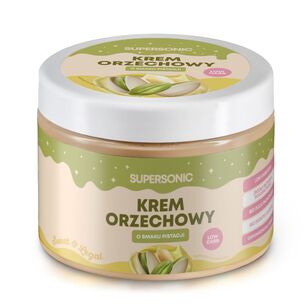 Krem Orzechowy Z Pistacjami Bez Dodatku Cukru 250 G - Supersonic [BIO]