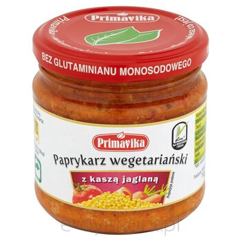 Primavika Paprykarz Wegetariański Z Kaszą Jaglaną 160 G