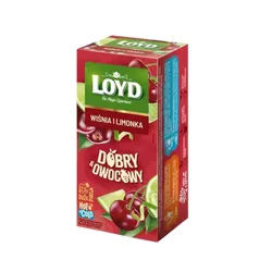 Loyd Herbata o smaku wiśnia & limonka 20x2,5g