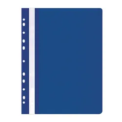 Office Products Skoroszyt, PP, A4, miękki, 100/170mikr., wpinany, granatowy