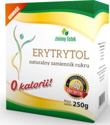 Zielony Listek Erytrytol 250G 