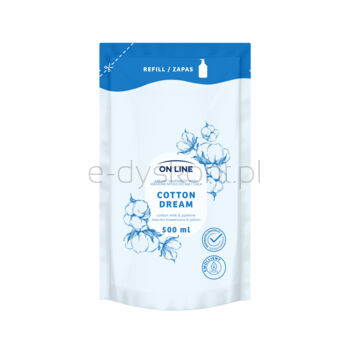 ON LINE Refill Kremowe mydlo 2w1 Cotton Dream 500ml