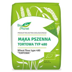 Mąka Pszenna Tortowa Typ 480 Bio 1 Kg - Bio Planet [BIO]