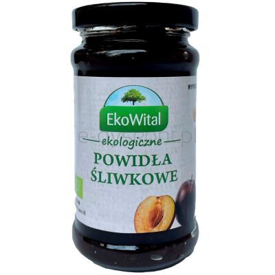 Ekowital Powidła Śliwkowe Bio 250G