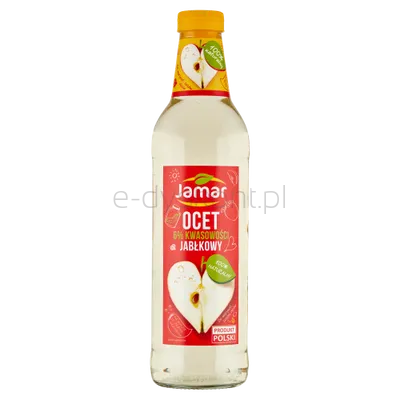 Jamar Ocet FerMentacyjny Jabłkowy 500Ml 6%