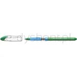 Schneider Długopis Slider Basic, M, Zielony  - 2