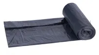 Worki na śmieci DONAU ECO, mocne (LDPE), 60l, 10 szt., czarne - 3