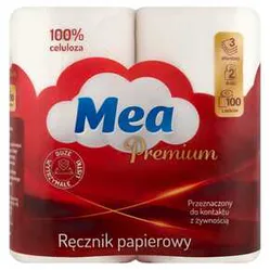 Ręcznik Papierowy Mea 3W 100 L 2 Szt. Mw Dobry Wybór