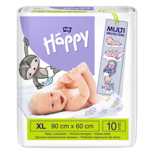 Podkład Higieniczny Do Przewijania Bella Baby Happy 60X90 10 Szt.