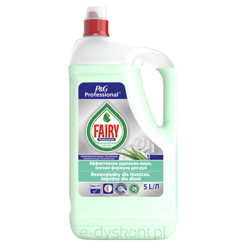 Fairy Płyn Do Mycia Naczyń Professional Sensitive 5L