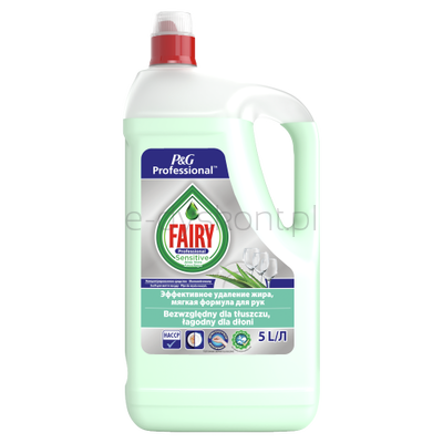 Fairy Płyn Do Mycia Naczyń Professional Sensitive 5L