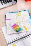 Post-It Zakładki Indeksujące (684-Arr1), Pp, 11,9X43,2Mm, Strzałka, 5X20 Kart., Mix Kolorów  - 6