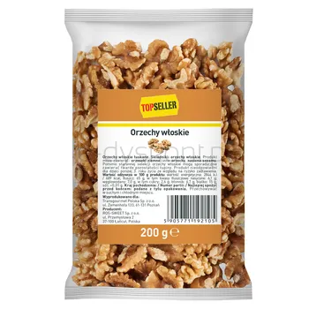 TOPSELLER orzechy włoskie 200g
