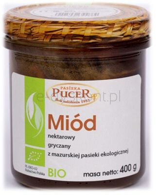 Pucer Miód Gryczany Bio 400 G