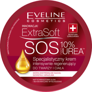 EVELINE Extra Soft SOS Specjalistyczny krem intensywnie regenerujacy do twarzy i ciała 200 ml