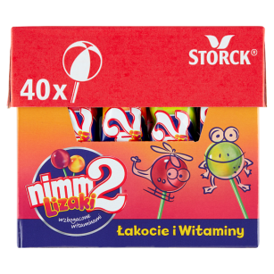 Nimm2 Lizaki Wzbogacone Witaminami 40 X 10 G 