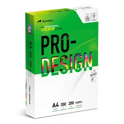 Pro-Design Fsc Papier kserosatynowany, klasa A++, A4, 168CIE, 250gsm, 250 ark.