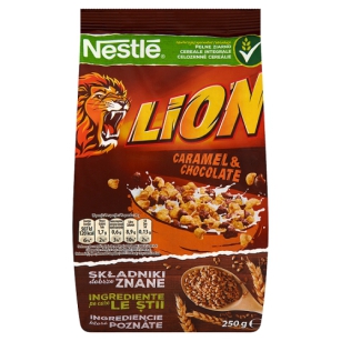 Nestle Płatki Lion 250 G