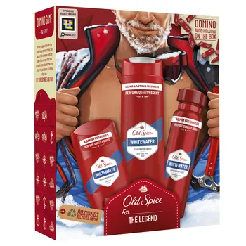 Old Spice Whitewater Alpinist Zestaw Podarunkowy – Dezodorant W Sprayu, Sztyft, Żel Pod Prysznic
