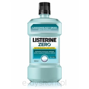 Listerine Płyn Do Płukania Jamy Ustnej Zero 500 Ml