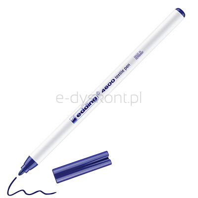 Edding Pisak Tekstylny E-4600 1 Mm, Niebieski