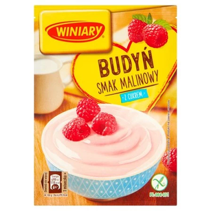 Winiary Budyn smak malinowy 60g