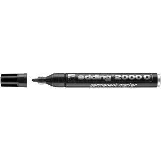 Edding Marker permanentny e-2000c 1,5-3mm, czarny [BIURO]