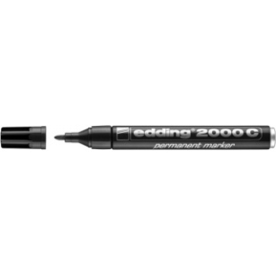 Marker Permanentny E-2000C Edding, 1,5-3Mm, Czarny