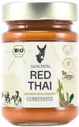 Sanchon Pasta curry red thai bezglutenowa BIO 190 g