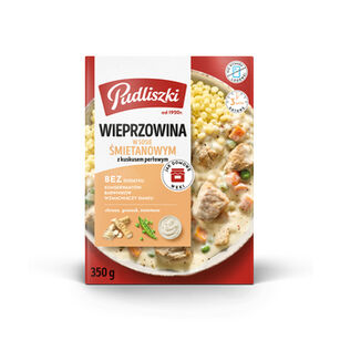 Pudliszki Wieprzowina w sosie śmietanowo-chrzanowym 350g