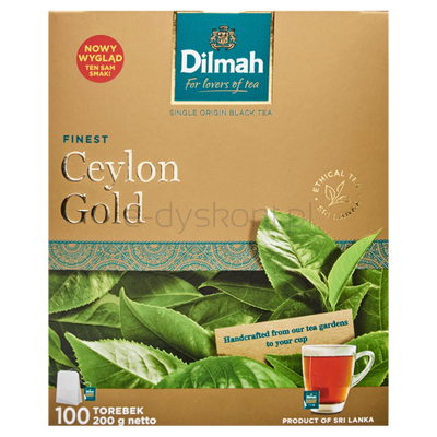 Dilmah Herbata Ceylon Gold 100X2 G