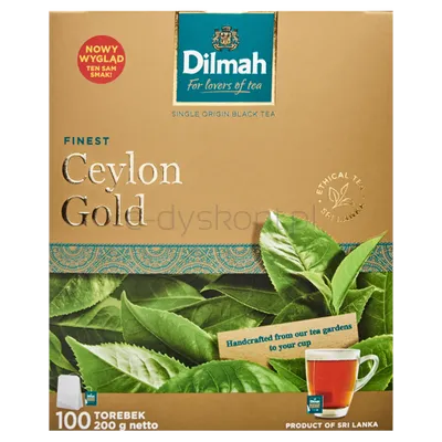 Dilmah Herbata Ceylon Gold 100X2 G