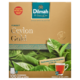 Dilmah Cejlońska Herbata Czarna Gold Klasyczna 200G 100Tb