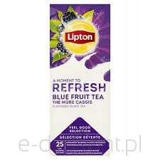 Lipton herbata Classic Blue Fruit 25 Kopert X1,6G (Owoce Jagodowe)