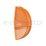 Keyroad Temperówka Orange, plastikowa, pojedyncza, z gumką, blister, mix kolorów - 4