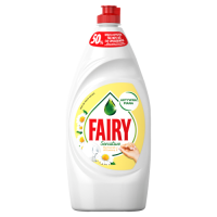 Fairy Płyn Do Mycia Naczyń Rumianek Z Witaminą E, 900Ml