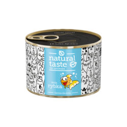 Dolina Noteci Natural Taste Mokra karma saszetka dla kota - Puszka dla Kota Złota Rybka 185g