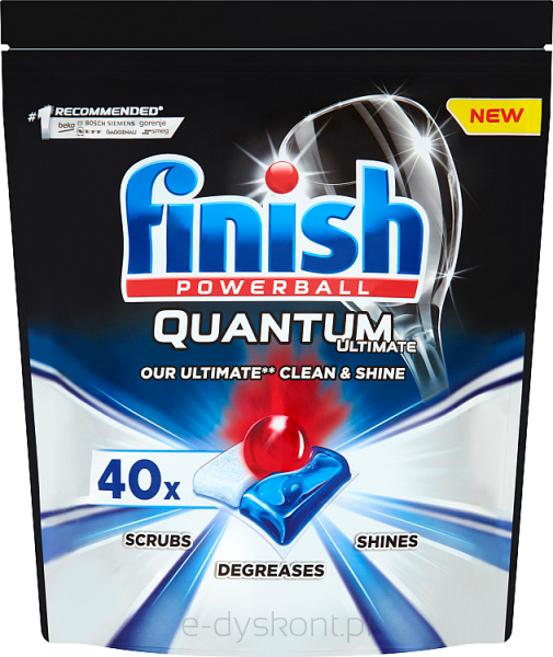 Finish Kapsułki Do Zmywarki Quantum Ultimate 40 Regularne