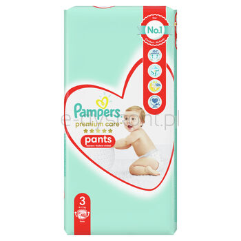 Pampers Premium Care Pants, Rozmiar 3, 48 Pieluchomajtek