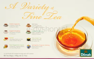 Dilmah Herbata A Variety Of Fine Tea 145 G