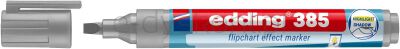 Edding Marker Do Efektów Na Flipchartach E-385 Srebrnoszary