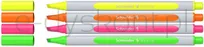 Zestaw Zakreślaczy Schneider Shine-Up, 1-4Mm, 4 Szt., Pudełko Z Zawieszką, Mix Kolorów - 2