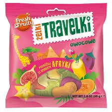 Wawel Żelki Travelki Afryka 80G