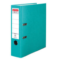 Herlitz Segregator A4 8 cm turkusowy Q.file