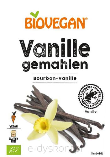 Wanilia Bourbon Mielona Bezglutenowa Bio 5 G - Biovegan [BIO]